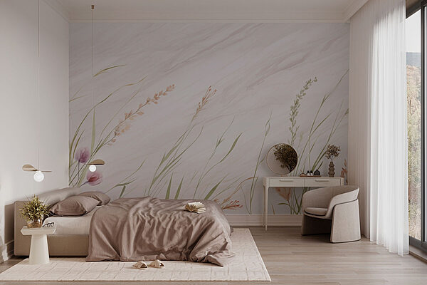Wall murals Nature’s gentle touch on canvas
