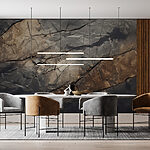 Wall mural Textured layers of earth and stone