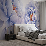 Wall murals Soft petals in serene hues