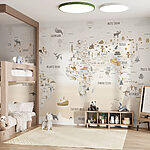 Wall murals Map of the world