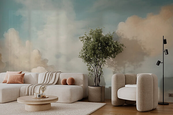 Clouds in the sky Wall murals Clouds in the sky