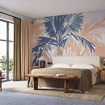 Wall murals Painting of palm trees
