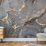 Wall murals Abstract pattern with shimmering lines.