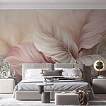 Wall murals Soft hues of nature intertwine beautifully.