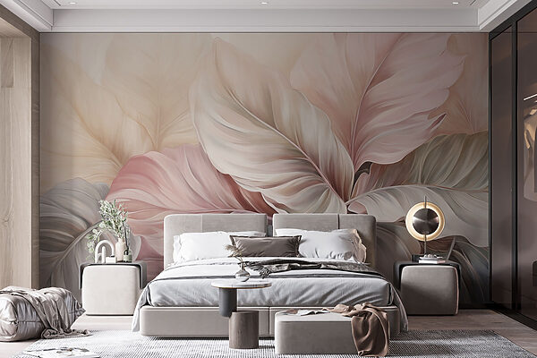 Soft hues of nature intertwine beautifully Wall murals Soft hues of nature intertwine beautifully
