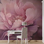 Wall murals Delicate petals in soft colors