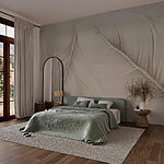 Wall murals Natural textures in subtle tones
