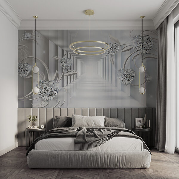 Wall mural Diamond in the shape of a heart