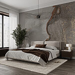 Wall mural Abstract art with textured patterns