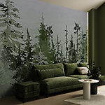 Wall mural Painting of a tree