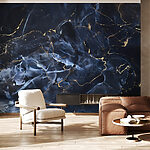 Wall mural Abstract dark and shimmering pattern