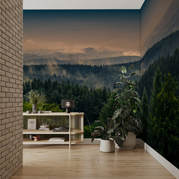 Wall mural Tree with many leaves (SKU: u72174) Wall mural Wall mural Tree with many leaves (SKU: u72174)