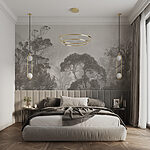 Wall mural Tree with many branches