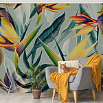 Wall mural Birds of Paradise artistic design