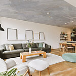 Wall mural Waves of pale marble texture