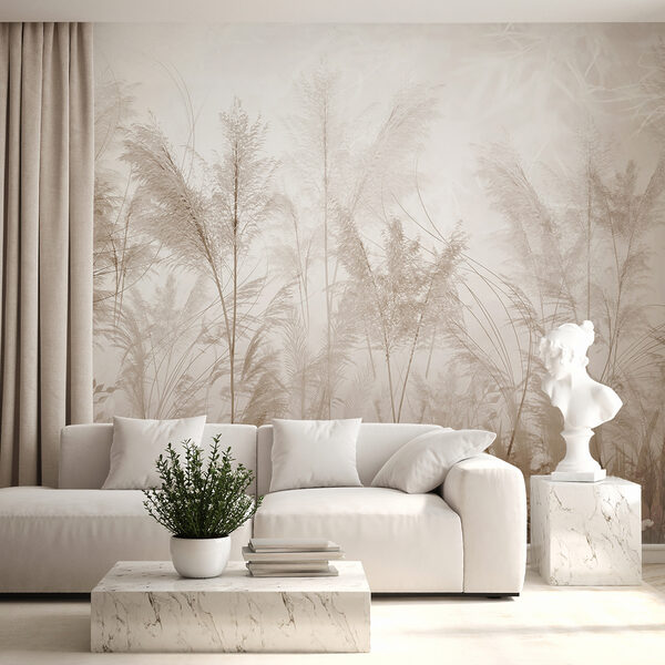 Wall murals Wall murals Tall grasses sway in morning light (SKU: u93903)
