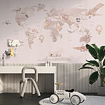 Wall mural Map of the world