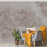 Wall mural Soft petals in gentle pastel hues