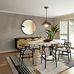 Wall mural Textured stone wall background pattern