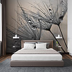 Wall mural Blurry image of a ball