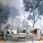 Wall mural Group of trees and plants