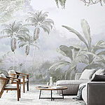 Wall mural Group of palm trees