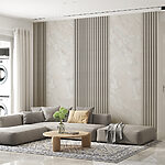 Wall mural Vertical striped pattern with texture