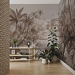 Wall mural Drawing of an animal