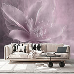 Wall mural Delicate petals in soft hues