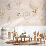 Wall mural Teddy bear in a tutu