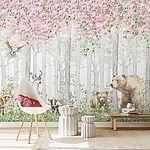Wall mural Watercolor of a bear