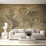 Wall mural Map of south america