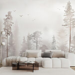 Wall mural Shadow of a tree