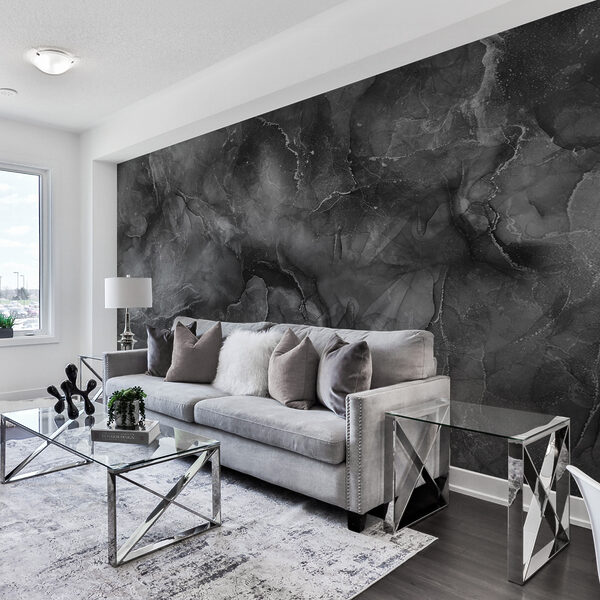 Wall mural Marble texture with abstract patterns