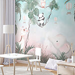Wall mural Cartoon of a panda