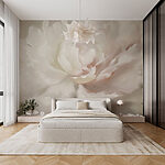 Wall mural Delicate petals in soft hues