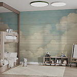 Wall murals Blue sky with clouds