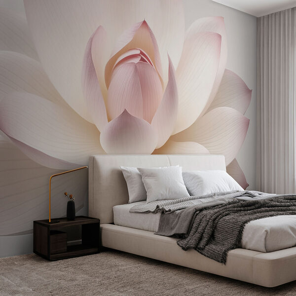 Delicate petals, softly unfolding beauty Wall murals Delicate petals, softly unfolding beauty