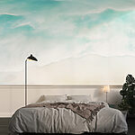 Wall murals Beach with waves and sand