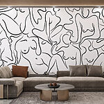 Wall murals Group of women’s body parts