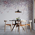 Wall mural Butterfly flying in the air