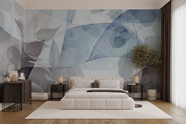 Soft hues and delicate nature forms Wall murals Soft hues and delicate nature forms