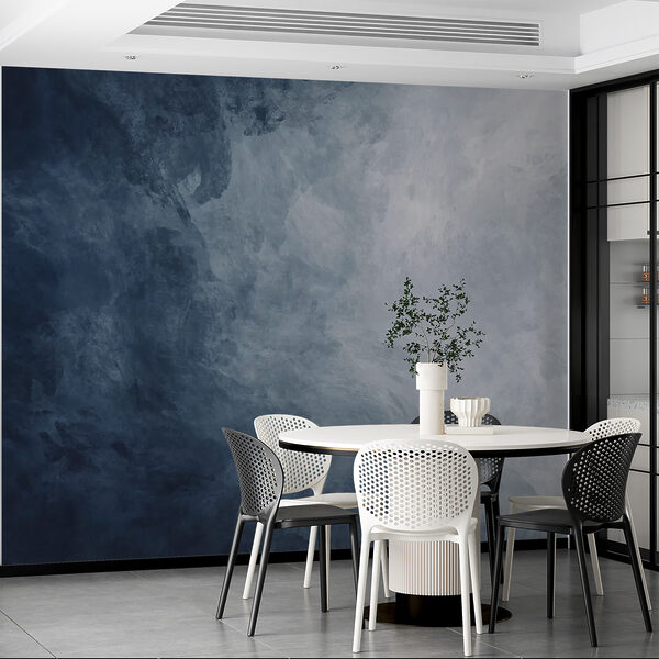 Wall mural Mystical stormy sky painting