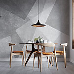 Wall mural White and grey background